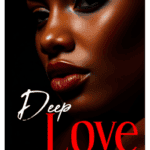 Book cover design partially showing a beautiful coloured skinned lady; from her mid forehead downwards. The author's name is Peniel Chukwuogo