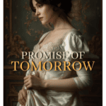 Book cover of a young lady in a room, wearing a Victorian era kind of gown