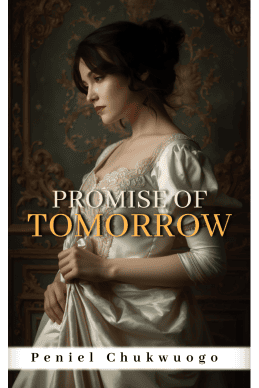 Book cover of a young lady in a room, wearing a Victorian era kind of gown